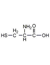 L-半胱氨酸結構式